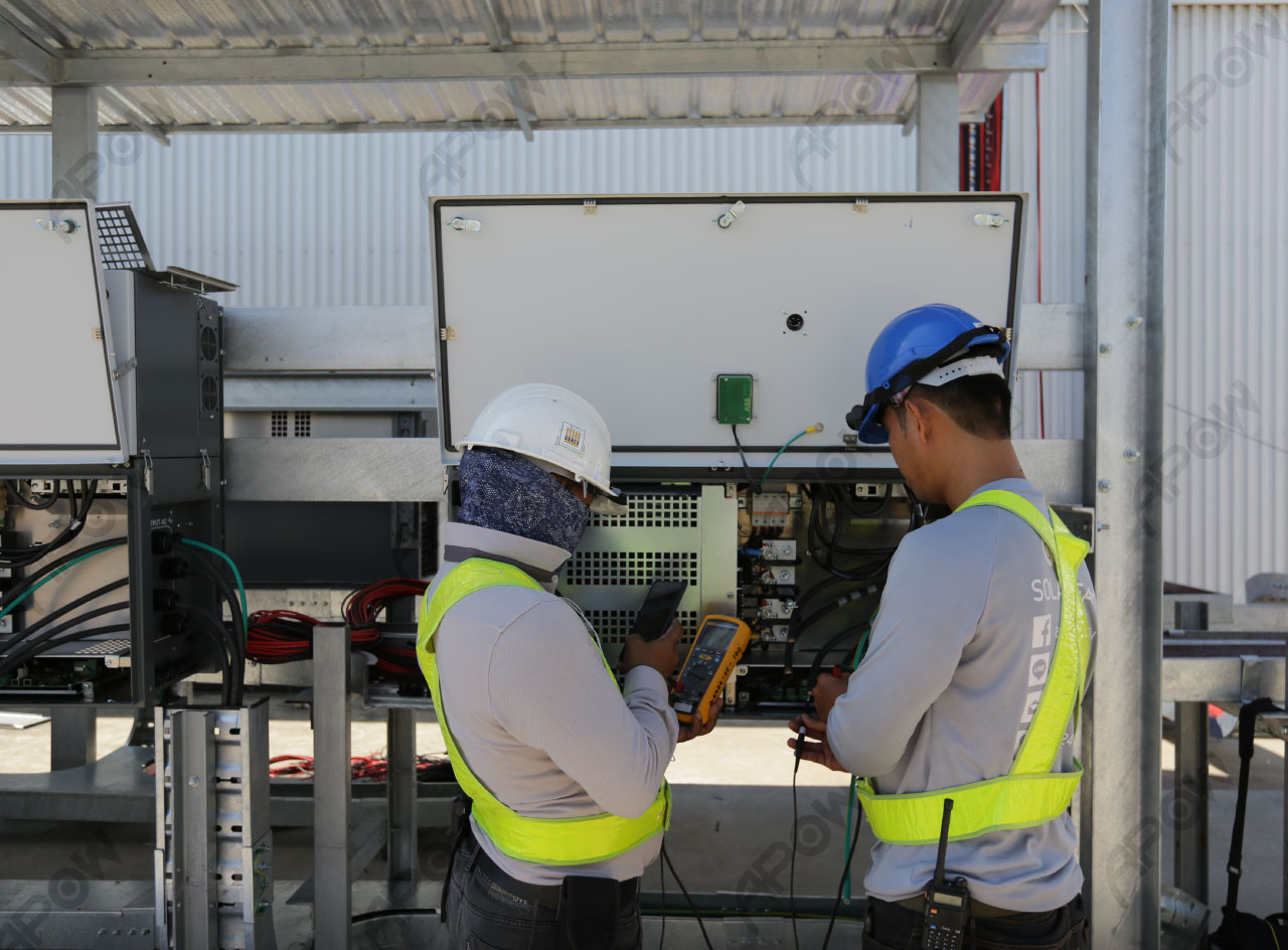 โครงการติดตั้งระบบ โครงการติดตั้งระบบ Solar rooftop บนอาคารสำนักงานขนาดใหญ่